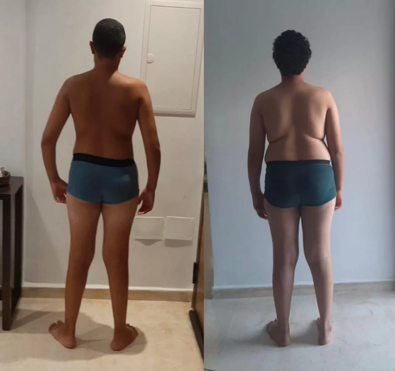 Transformation client ChedlyFit 11 — coach Montréal Québec avant après