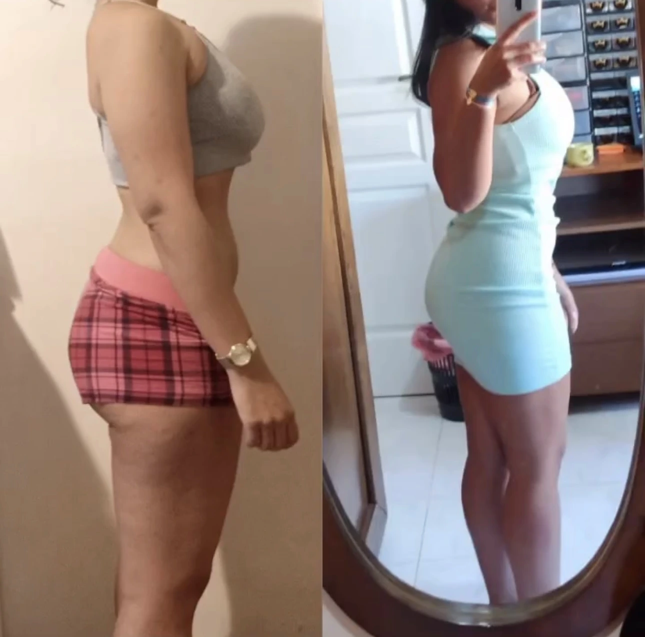 Transformation client ChedlyFit 7 — coach Montréal Québec avant après